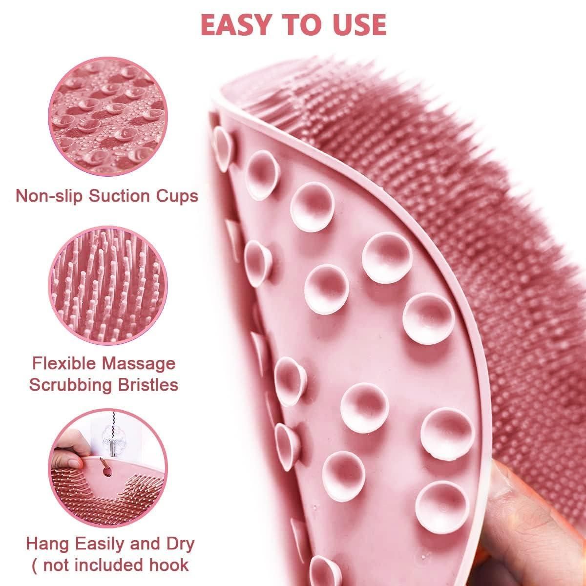 Silicone Multiuse Scrubber for Bath (Foot & Back)